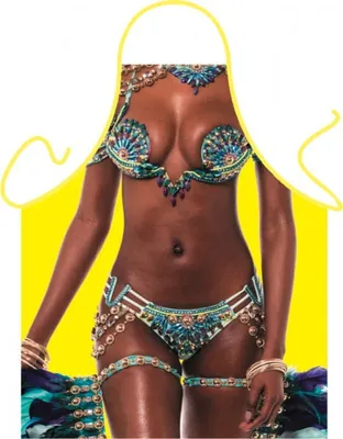 Produktbild von **Grill u. Küchenschürze - Brazil Girl