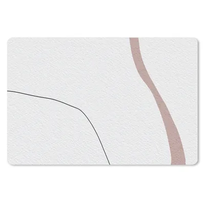 Produktbild von MuchoWow® Mauspad Mousepad Linie - Pastell - Gestaltung 27x18 cm - Mousepads - Maus Mat - Pad - Mausunterlage - Büroartikel - Desk Matten