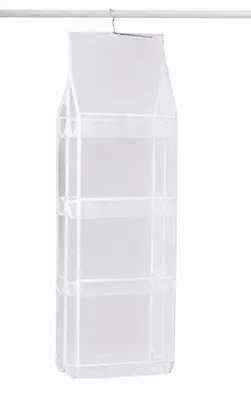 Produktbild von 8 Fächer Hängender Handtaschen Organizer, 110x30x35 cm Taschenorganizer für für Schränke, Garderoben - BAGHANG