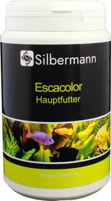 Produktbild von Silbermann Escacolor - Hauptfutter für Süßwasserfische (1000 ml), SIS 123