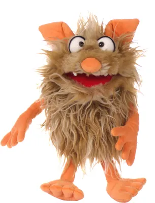 Produktbild von Living Puppets Handpuppe Flausi W780 Monster to go
