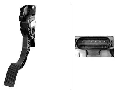 Produktbild von HELLA Gaspedalsensor Fahrpedalsensor 6PV 312 077-011 für FORD Focus II Schrägheck (DA, HCP, DP)