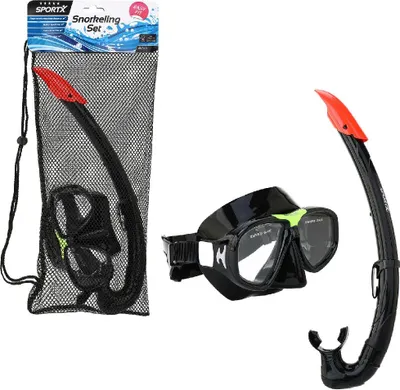 Produktbild von SportX Schnorchelset für Erwachsene - Tauchmaske und Schnorchelset