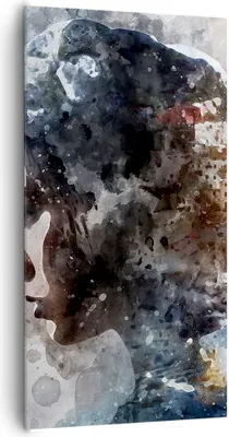 Produktbild von Bild auf Leinwand - Leinwandbild - Frau Abstraktion - 65x120cm - Wand Bild - Wanddeko - Wandbilder - Leinwanddruck - Bilder - Kunstdruck - Wanddekoration - Leinwand bilder - Wandkunst - PA65x120-3956