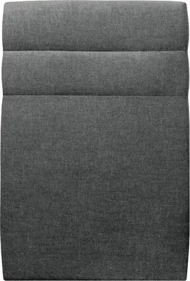 Imagen del producto de Cabecero modelo Líneas – Tela gris antracita, 90 cm