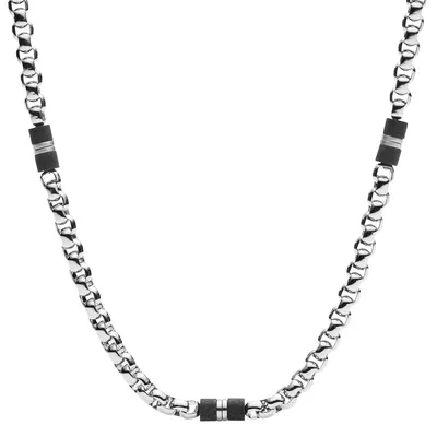 Obrázok produktu pre Pánsky náhrdelník Black Marble
