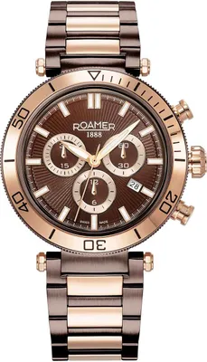 Zdjęcie produktu dla Roamer 994837 47 65 20 Zegarek męski Toscana Chronograph 43mm 5ATM