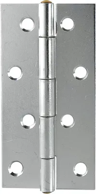 Produktbild von POHL Scharnier DIN 7954 A schmal 100 x 52 mm, Stahl verzinkt