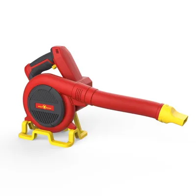 Produktbild von Wolf Garten Laubbläser RP047-W Spielzeug-Laubbläser mit Batteriebetrieb, Geräuscheffekten und Blasfunktion Spielzeug für Kinder ab 3 Jahren