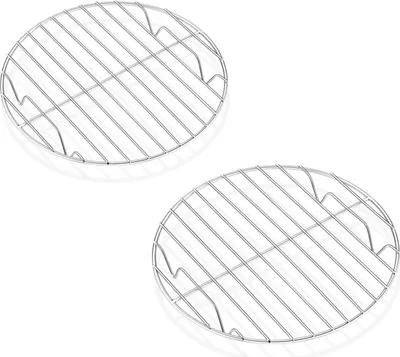 Obrázek produktu pro Kulatá chladicí mřížka Onader, sada 2 kusů z nerezové oceli 19 cm - odolná proti korozi a trvanlivá