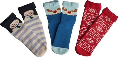 Produktbild von DIM 3er-Pack AD00AAP Anti-Rutsch-Socken für Mädchen