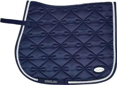 Produktbild von Kingsland Jerri Satin Schabracke Navy Blau FS21, Größe:DRESS