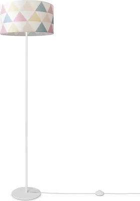 Produktbild von Stehlampe Wohnzimmer Modern E27 Leselampe Stehleuchte Stativ Retro Lampenschirm