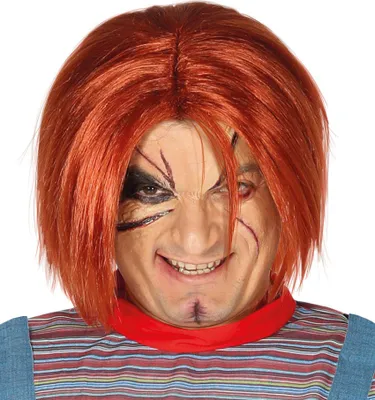Produktbild von Chucky the Killer Rote Gruselpuppenperücke