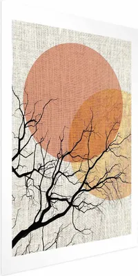 Produktbild von Posterpapier Poster - Double Moon 21x30 cm Landschaften c-C-0295-ao-a