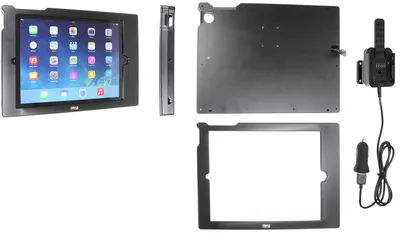 Produktbild von Brodit Gerätehalter 558920 mit Ladefunktion - für Tablets - Apple iPad 9.7 New, Apple iPad Air (A1474, A1475 und weitere