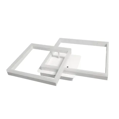 Produktbild von MasterLED Deckenleuchte Galaxis Herkules 54x54x13cm 70W Weiß - Perfekt für Büro und Wohnzimmer - Dimmbar mit Fernbedienung - Lichtfarbe 3000K-6500K