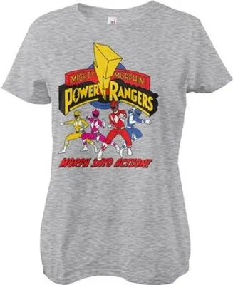 Produktbild von Morph Into Action Girly Tee - Small - HeatherGrey