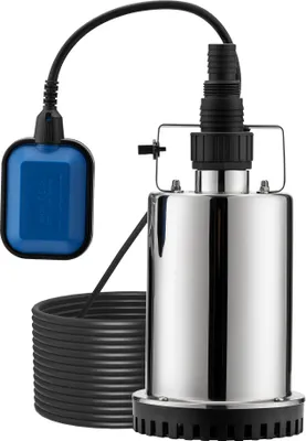 Zdjęcie produktu dla Pompa zanurzeniowa Wiltec do 7500 l/h, maks. wysokość tłoczenia 6,5 m, pompa do wody brudnej 400 W, ciała obce do 5 mm