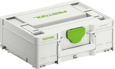 Produktbild von Festool SYS3 M 137, Werkzeugkasten, Grün, Weiß, 10,4 l, 40 kg, Auto, 296 mm
