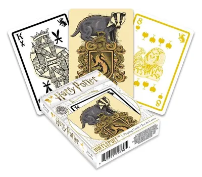 Produktbild von Harry Potter Spielkarten Hufflepuff
