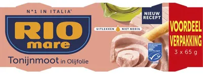 Produktbild von Rio Mare Thunfischfilets in Olivenöl, 3 x 195 g, 3er Pack