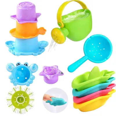 Produktbild von 10 Badespielzeuge für Kinder mit Farbwechsel
