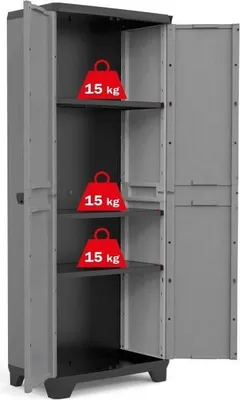 Image de Armoire de Jardin KIS Stilo, 65 x 39 x 173 cm