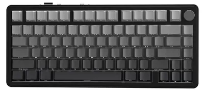 Obrázok produktu pre Mechanická herná klávesnica – rozloženie 75 % – USB-C, Bluetooth a RGB podsvietenie – čierna