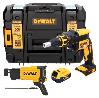 Image de DeWalt DCF 620 NT Visseuse pour cloisons sèches sans fil 18 V 30 Nm Brushless + 1x batterie 5,0 Ah + TSTAK - sans chargeur