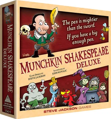 Zdjęcie produktu dla Munchkin Shakespeare Deluxe - Kartenspiel - Steve Jackson Games - ENG Edition