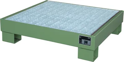 Produktbild von Bauer Auffangwanne AW 60-2/M, lackiert, Resedagrün