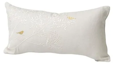 Produktbild von Räder Design Traumkissen Porzellangeschichten Goldvogel Beige (33x17cm)