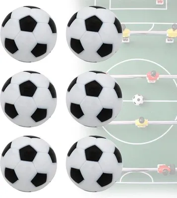 Productafbeelding van Tafelvoetbalset met 6 stalen kogels, 23 mm