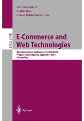 Produktbild von E-Commerce and Web Technologies