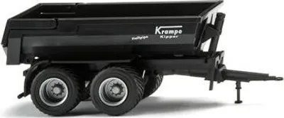 Produktbild von Wiking Halfpipe-Muldenkipper (Krampe) - schwarz 038819