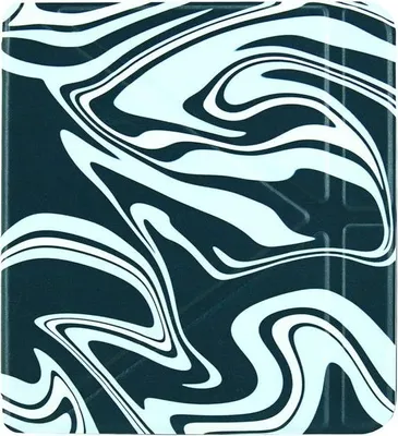 Image de Dutch Shield - Origami Case Housse pour Kobo Libra 2 Ebook - Housse à rabat Ereader Housse de protection Cover Origami Sleepcover, Bleu, Vert
