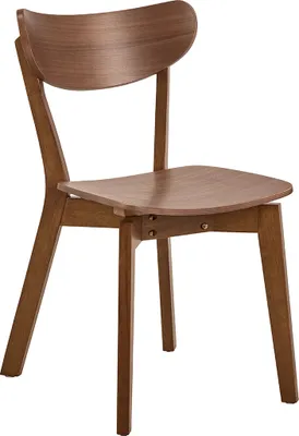 Immagine prodotto di Sedia da pranzo Roxby in legno naturale.