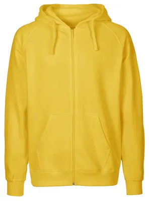 Image de Neutre - Sweat à capuche avec fermeture éclair intégrale pour homme LT5373 (3XL) (jaune)