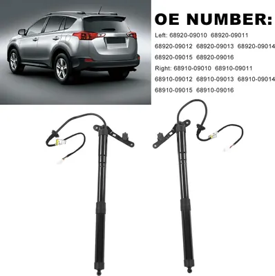 Zdjęcie produktu dla 2 sztuki wspomagania podnoszenia tylnej klapy 68920-09010 Napęd tylnej klapy dla RAV4 2013 do 2018
