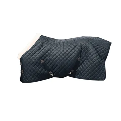 Obrázok produktu pre Kentucky Horsewear Tiny Show Rug výstavný koberec pre poníka s umelou králičou kožušinou 160g, veľkosť:80, farba:čierna