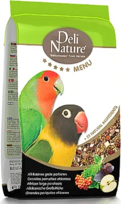 Zdjęcie produktu dla Deli Nature African Parakeet 800g - pokarm dla średnich papug afrykańskich