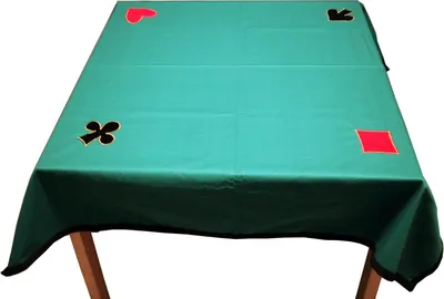 Immagine prodotto di Tappeto da gioco Longfield Games verde 120x120 cm tovaglia di carta in poliestere lavabile