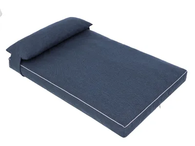 Zdjęcie produktu dla Legowisko dla psa Kanapa dla psa Poduszka dla psa Kosz dla psa Kanapa dla psa Miękkie legowisko dla psa Materac Codura Miejsce do spania Materac XL - 118 x 78 CM Ciemnoszary