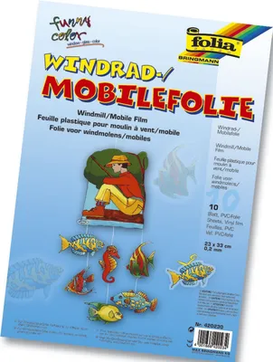 Obrázek produktu pro Folia 420350 Okenní fólie - mobilní, 0,2 mm, 10 kusů, 35x 50 cm