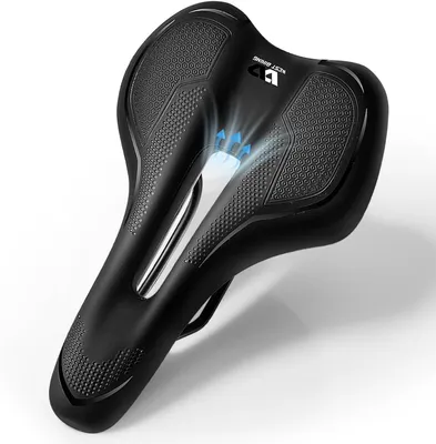 Zdjęcie produktu dla Siodełko rowerowe, ergonomiczne, amortyzujące, oddychające, do roweru miejskiego