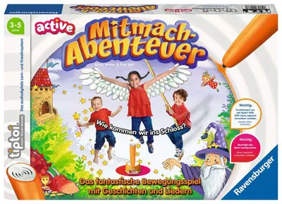 Image de tiptoi® ACTIVE Aventure participative Ravensburger 00076