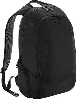 Productafbeelding van Quadra - Rugzak voor laptops, model "Vessel", smal design, FK1536 (één maat) (zwart)