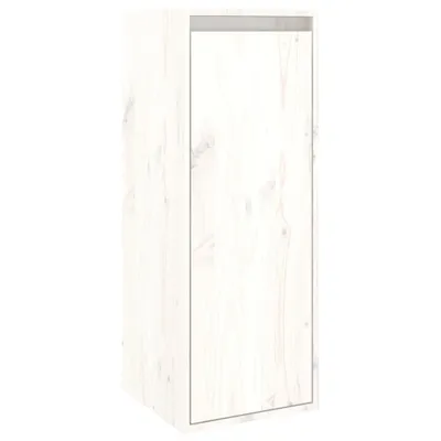 Obrázok produktu pre Nástenná skrinka biela 30x30x80 cm masívna borovica