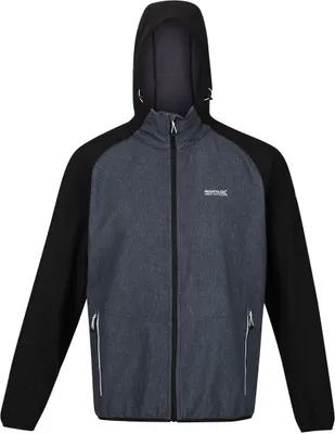 Produktbild von Regatta - Pánská bunda "Arec III" RG6146 (L) (Ash grey mottled/black)